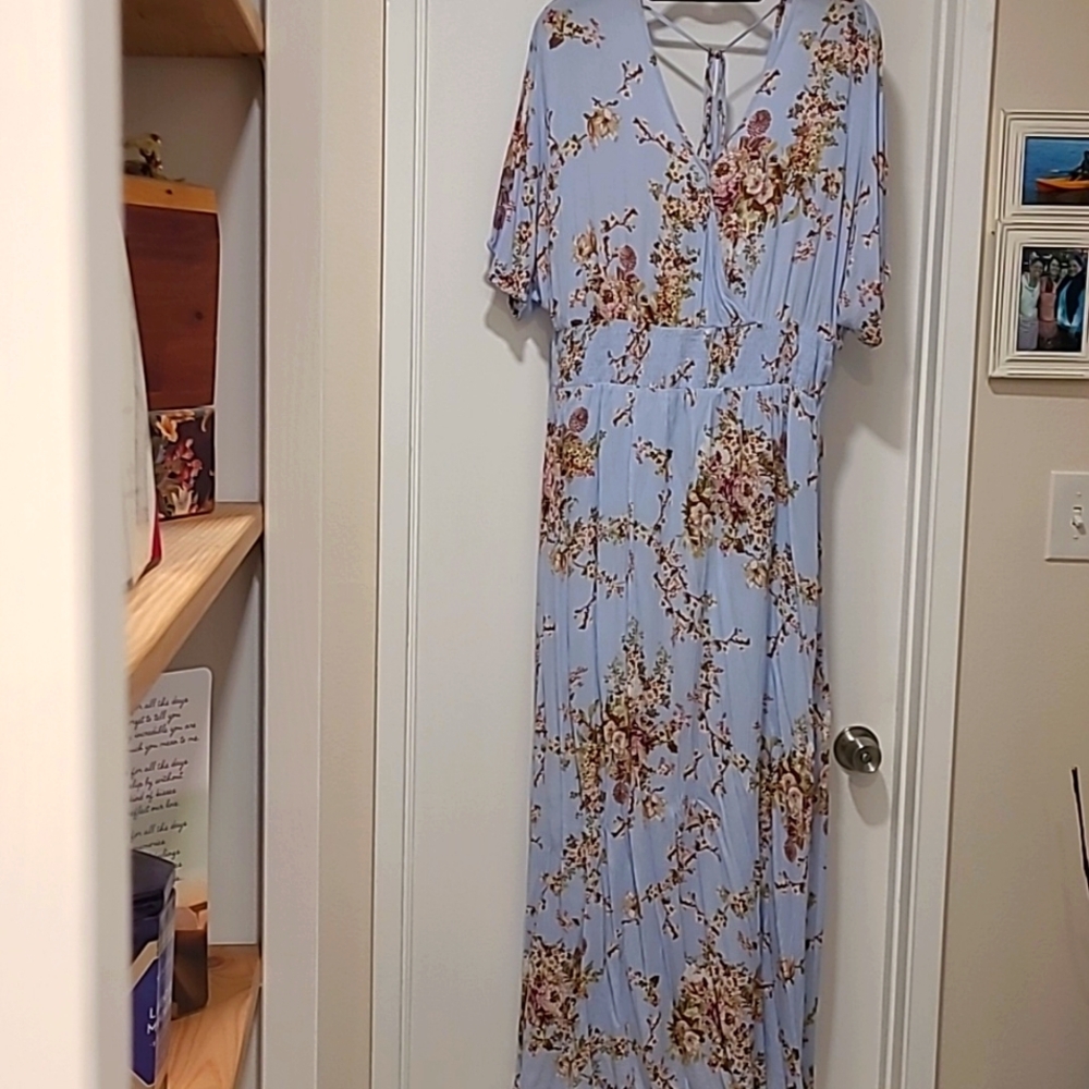 3XL Women's Beautiful Summer Spring Maxi Dress